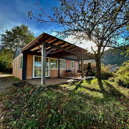 Cosy Chalet Au Coeur Du Sidobre Avec Piscine Et Spa Vabre Exterior photo